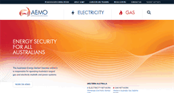 Desktop Screenshot of aemo.org.au