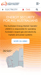 Mobile Screenshot of aemo.org.au